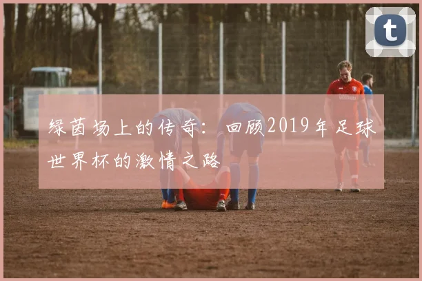 绿茵场上的传奇：回顾2019年足球世界杯的激情之路